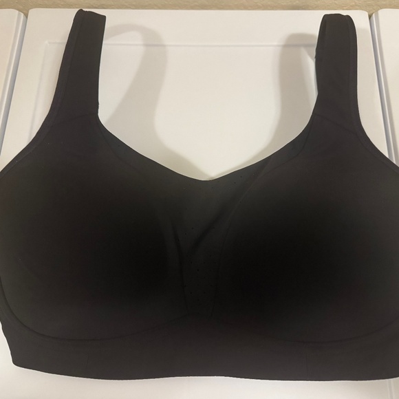 Brand New Black Lululemon Run Times Sports Bra 32DDD - Picture 5 of 11